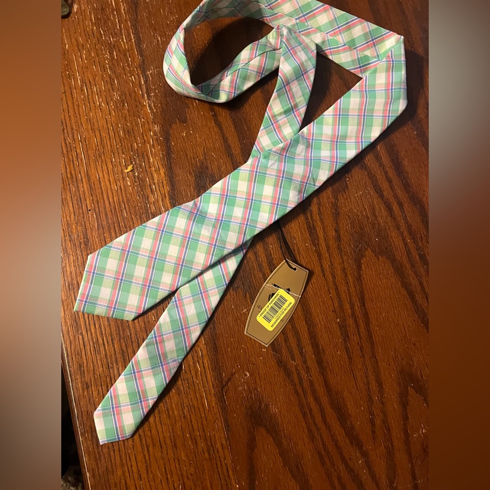 Plaid Multicolor Men's Tie
